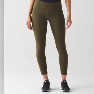 Lululemon Align 25” Army green
